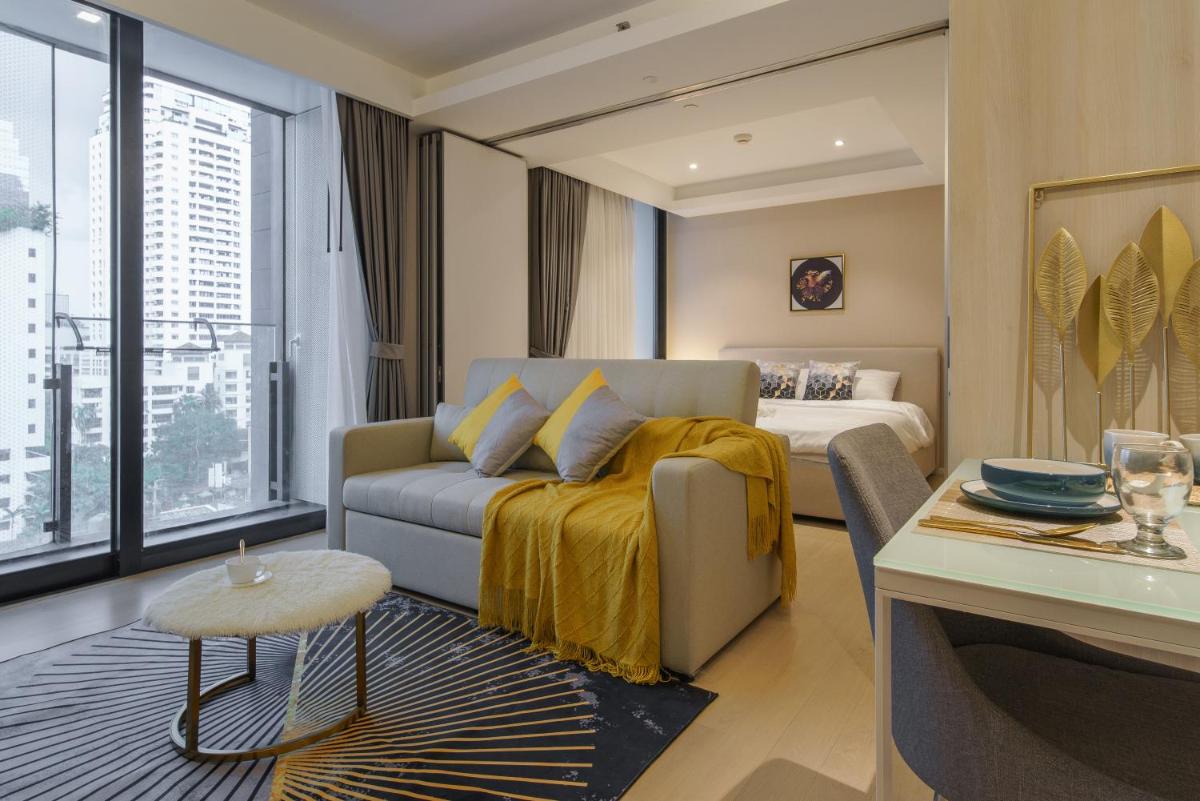 Sukhumvit 11#Luxury#Pool#Gym#BTS Nana&MRT Sukhumvit#1BR#Max4ppl - Housity