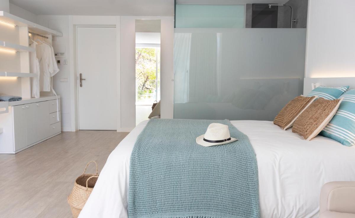 Cama o camas de una habitación en Els Pins Resort & Spa - Emar Hotels