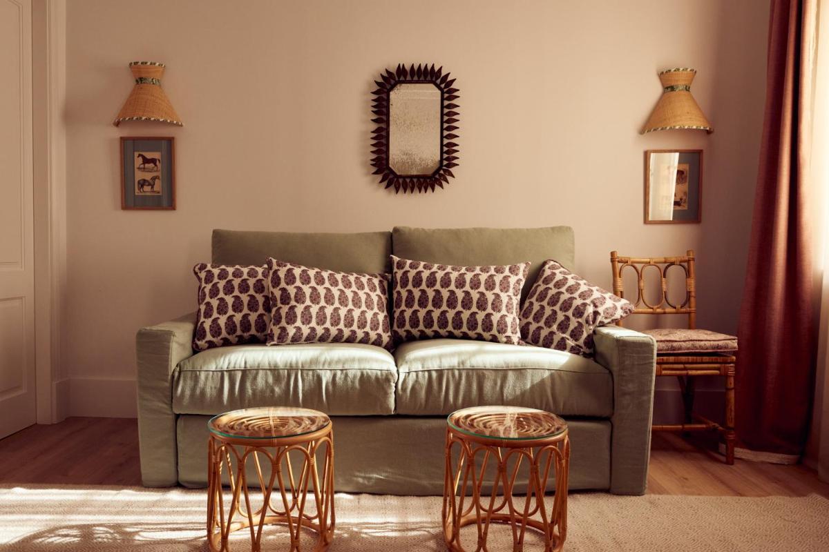 Zona de estar de Cristine Bedfor Mahon