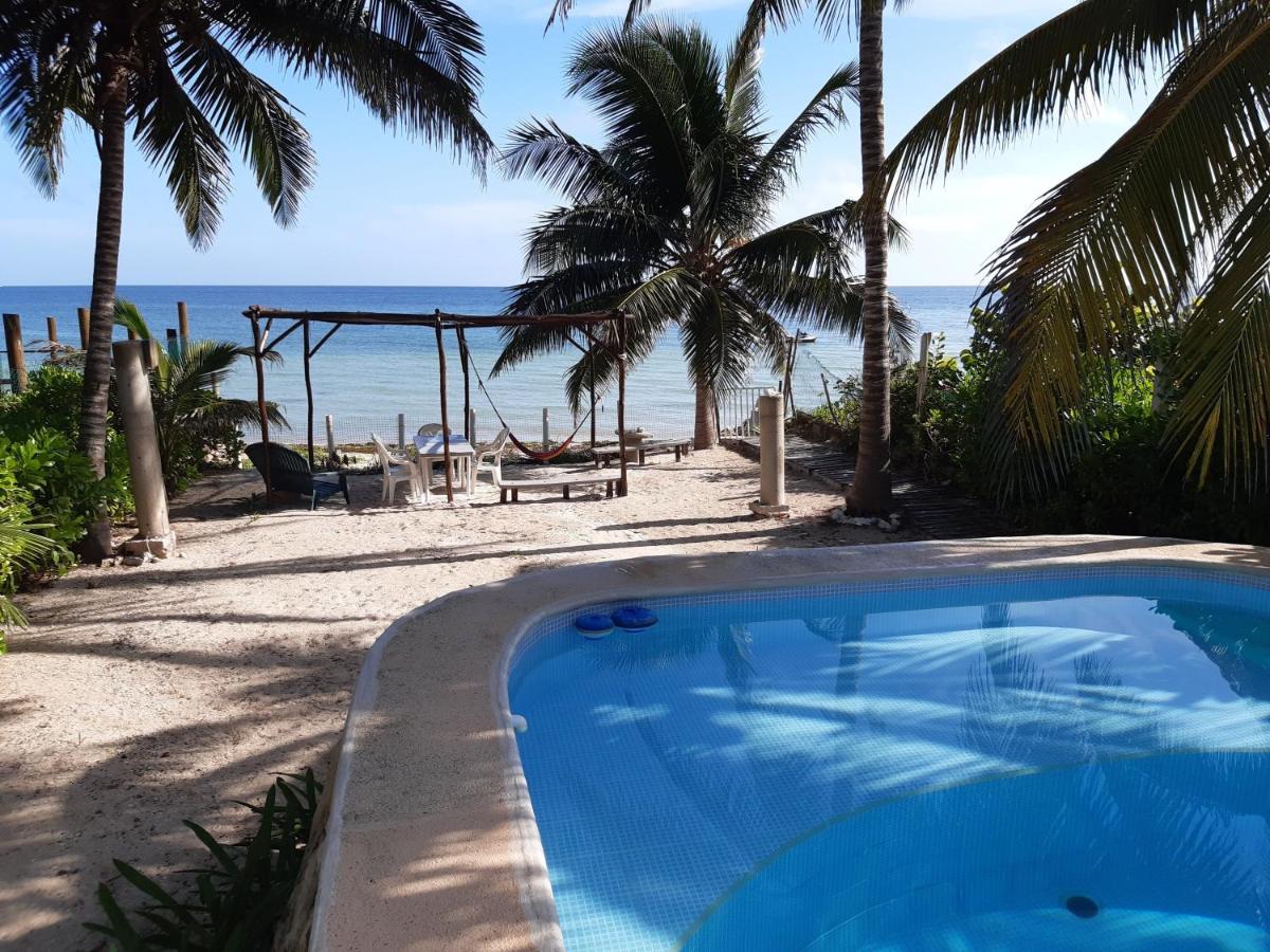 Ixpa-hu in Telchac Puerto, house with pool facing the sea - Housity