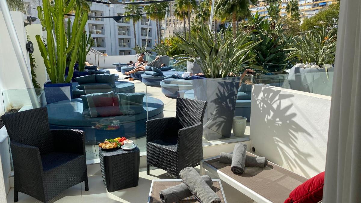 Zona de estar de Essence Hotel Boutique
