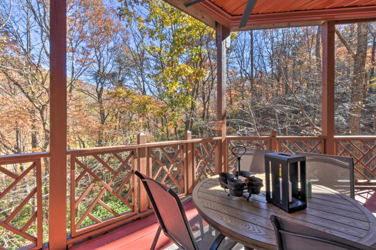 Charming Bent Tree Home with Wraparound Deck! - Housity