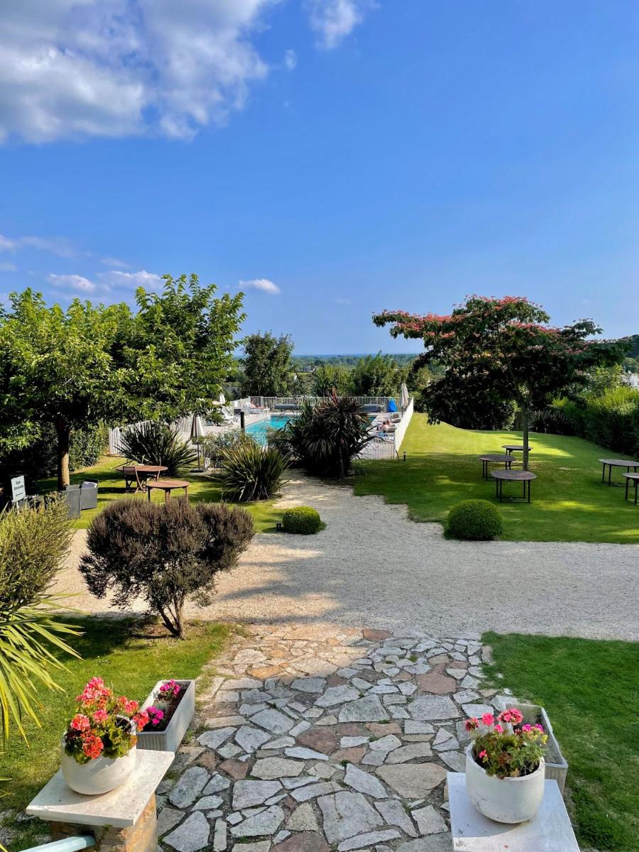 Jardin de l'établissement Hotel Restaurant Spa du Tumulus Carnac