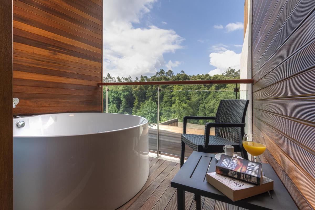 Uma varanda ou terraço em Hotel Rural Vale Do Rio