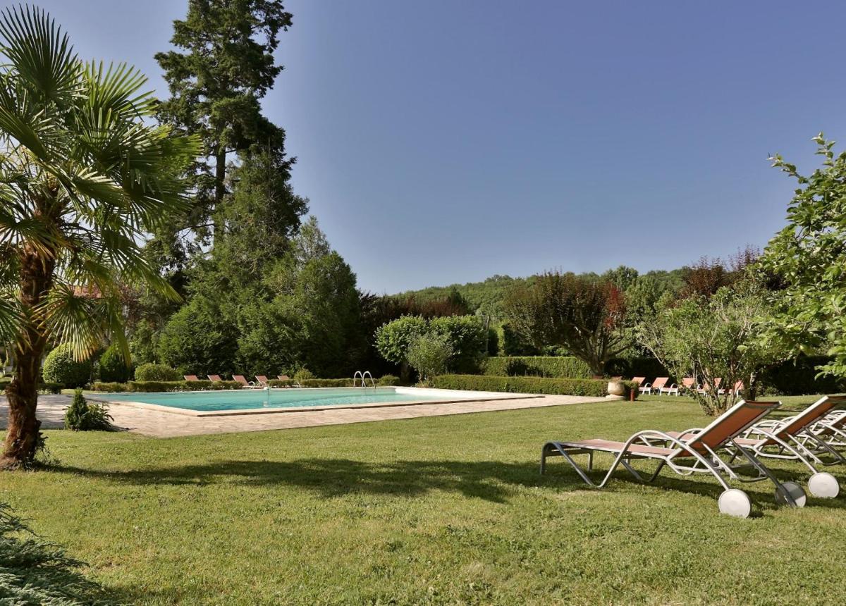 Piscine de l'établissement Les Glycines - Hôtel & Spa - Teritoria ou située à proximité
