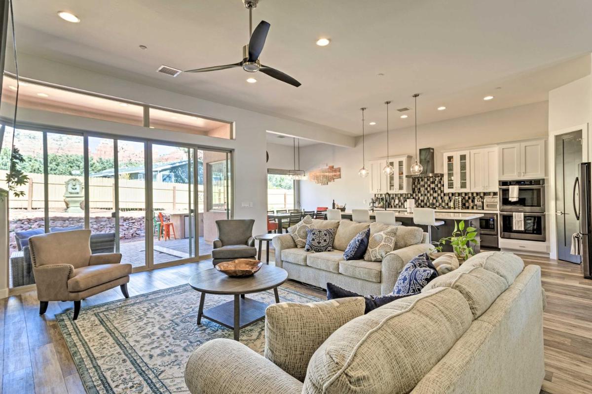 Tranquil Sedona Home with Fireplace and Hot Tub! - Housity