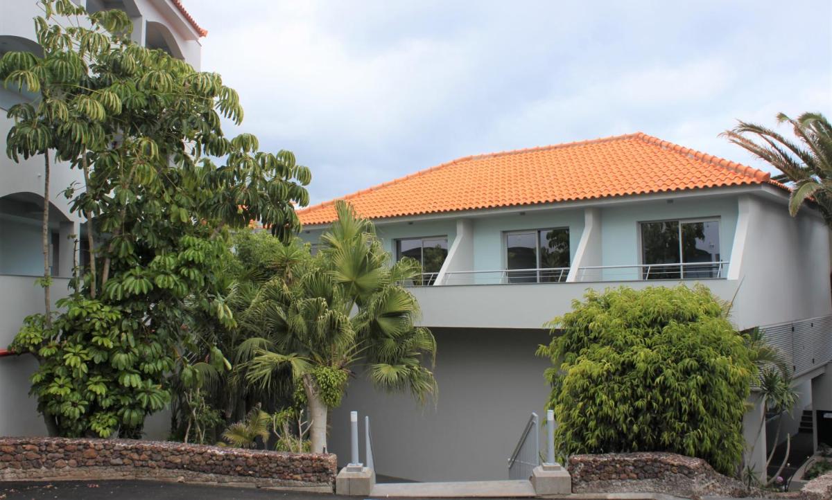 O edifício onde o hotel está situado