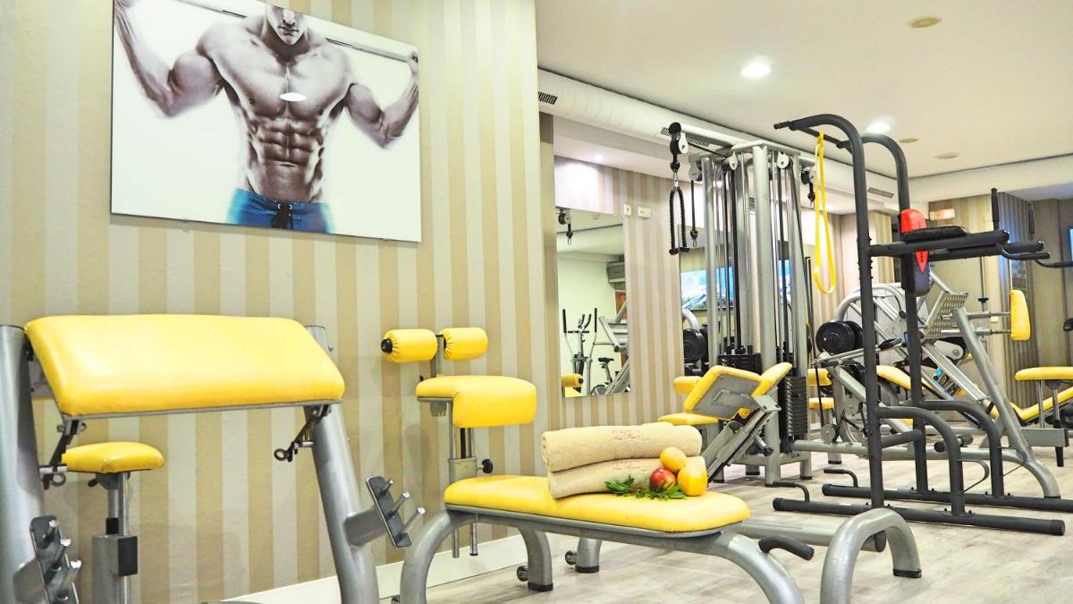 Gimnasio o instalaciones de fitness de Augusta Eco Wellness Resort 4 Superior
