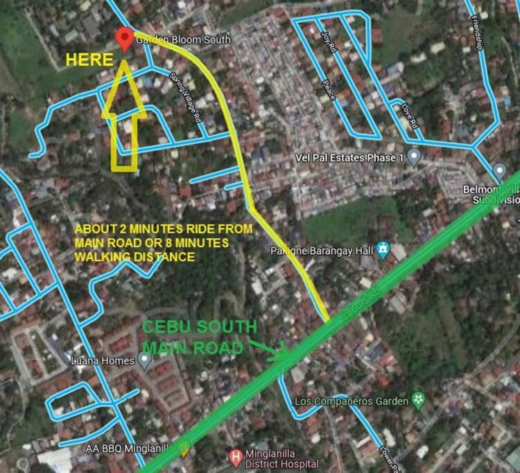 Garden Bloom South, Spring Village Road, Pakigne, Minglanilla, Cebu 2-bedroom Townhouse - Housity