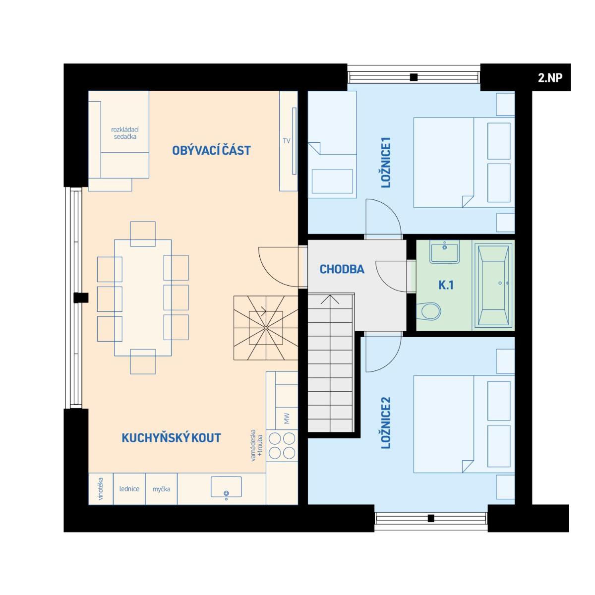 Suitetrails - Apartmán pod Pustým vrchem