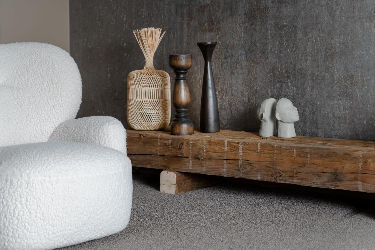 Coin salon dans l'établissement ILY Hotels & Spa La Rosiere