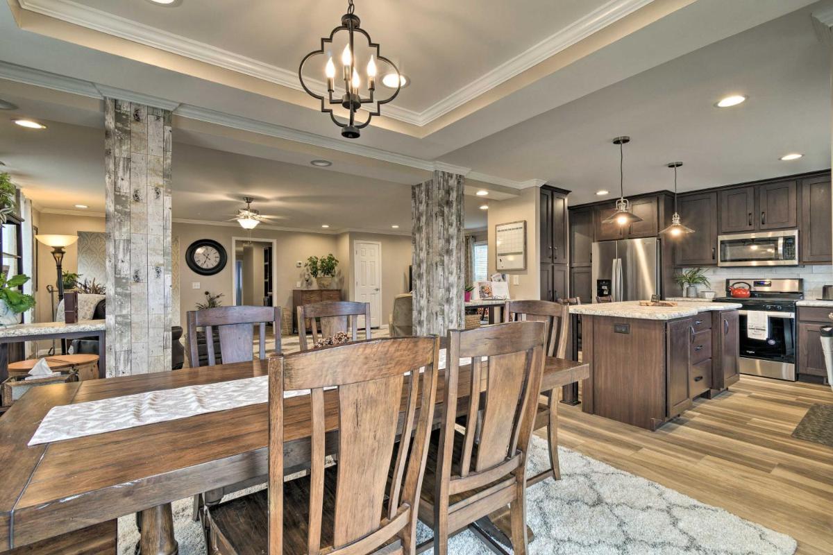 Lakefront Home with Deck, Fishing Dock and Canoe! - Housity