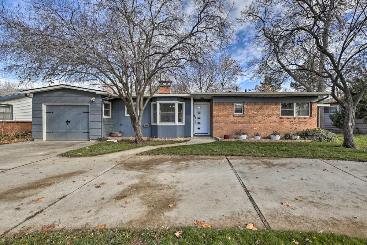 Quiet 1955 Home with Patio and Fire Pit in Boise! - Housity