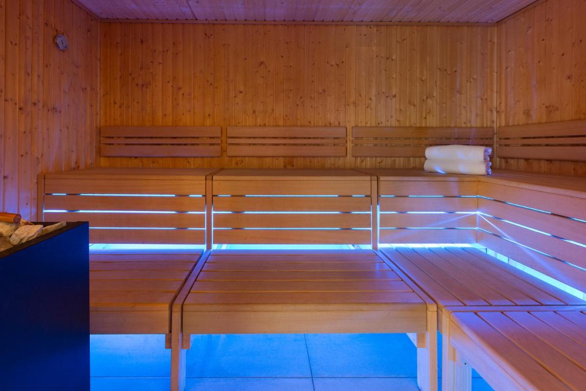 Un ou plusieurs lits superposés dans un hébergement de l'établissement Ours Blanc Hotel & Spa