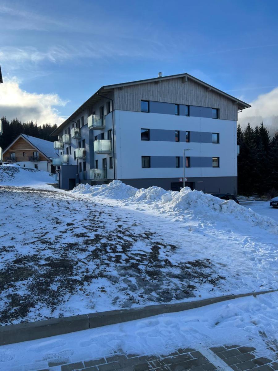 Útulný jednopokojový apartmán v alpském stylu na Klínovci - Housity