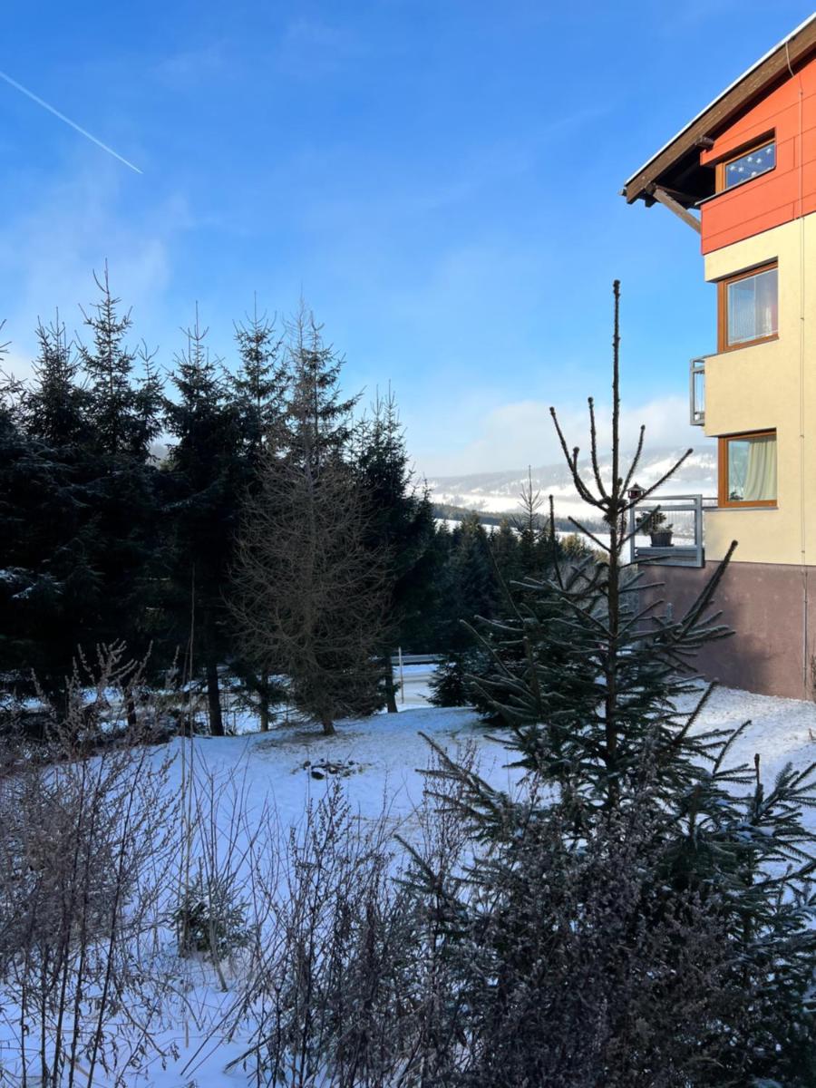 Útulný jednopokojový apartmán v alpském stylu na Klínovci - Housity