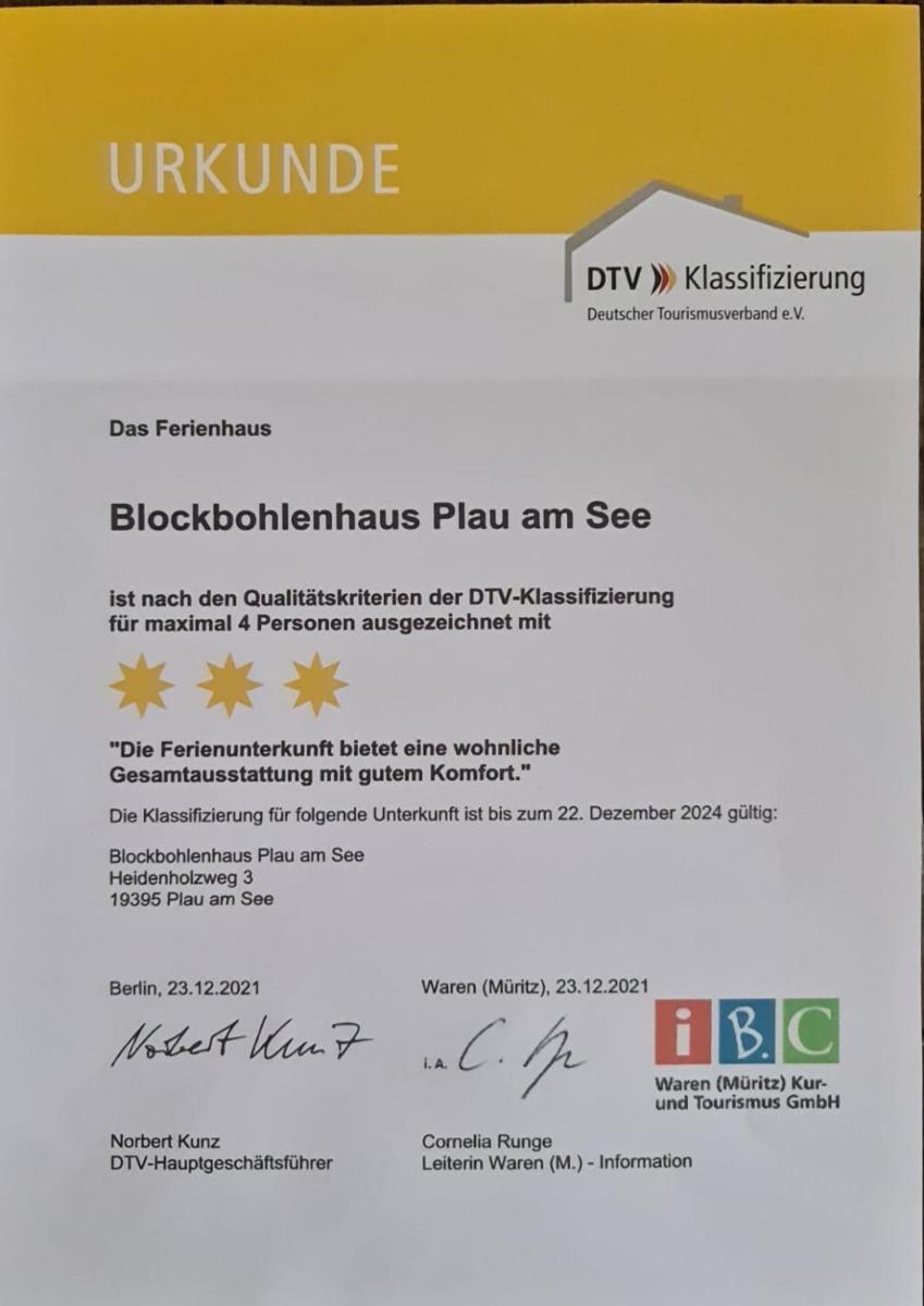 Blockbohlenhaus Plau am See - Housity