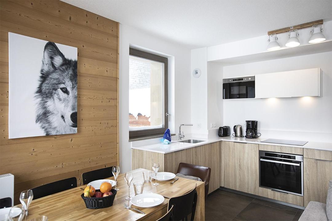 Cuisine ou kitchenette dans l'établissement TERRESENS - Le Hameau de Barthélémy
