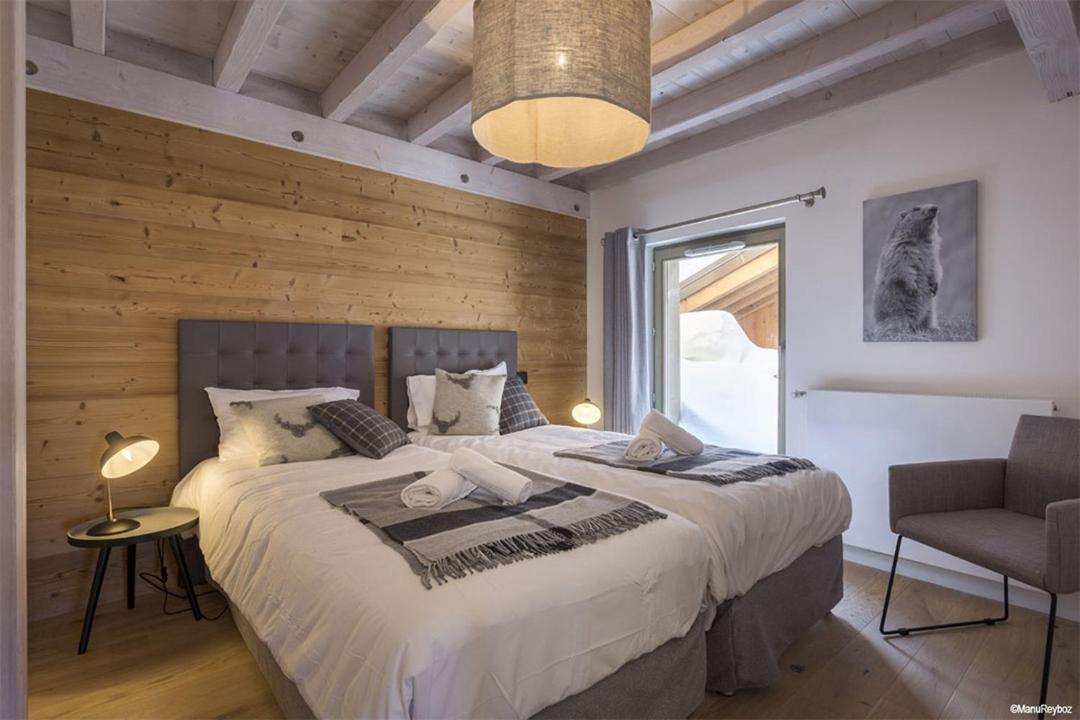 Un ou plusieurs lits dans un hébergement de l'établissement TERRESENS - Le Hameau de Barthélémy