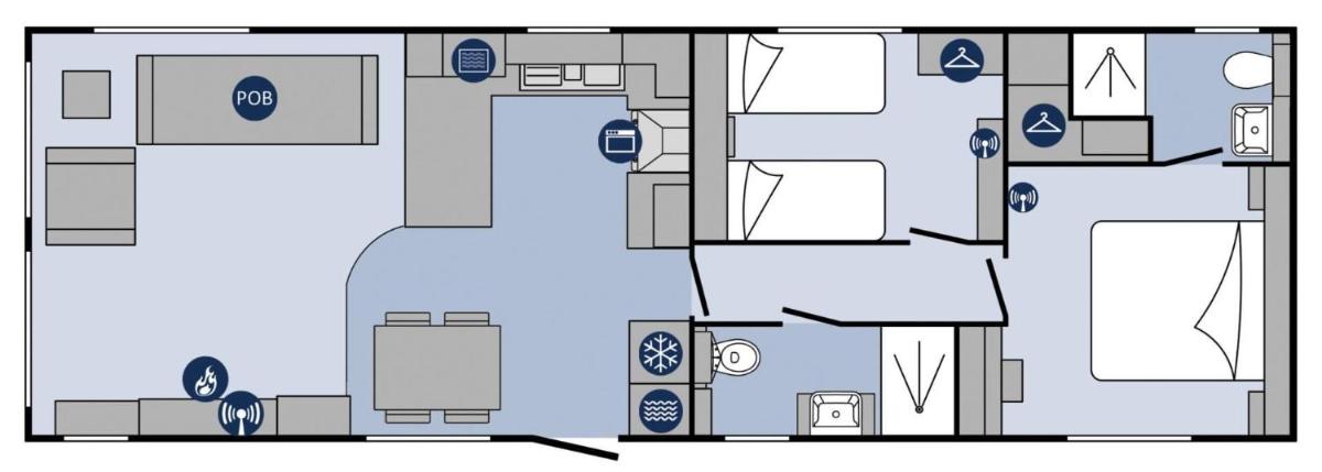 Kilden Kernow - Luxury 6 berth Caravan near Bude - Housity
