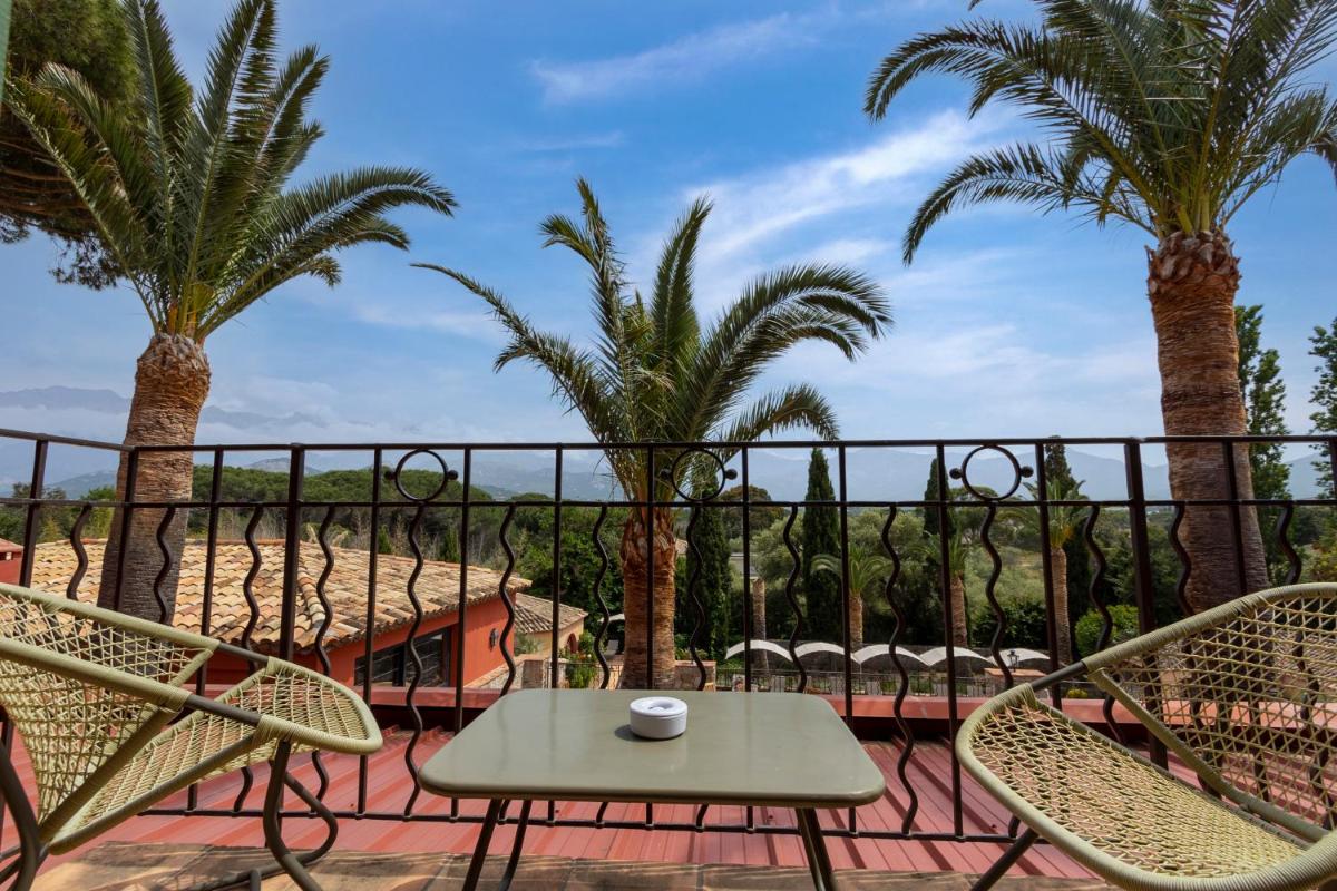 Balcon ou terrasse dans l'établissement La Signoria & Spa