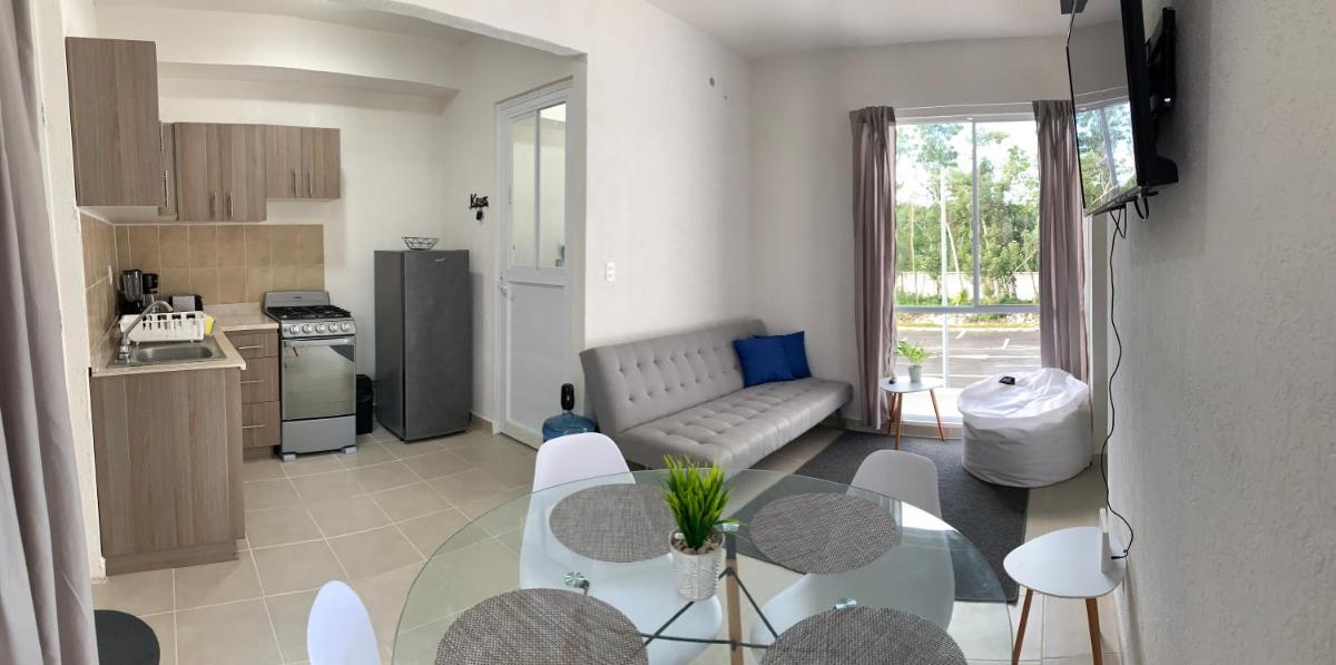 Suitetrails - Departamento Vacacional 2 habitaciones vista a la alberca by EITA