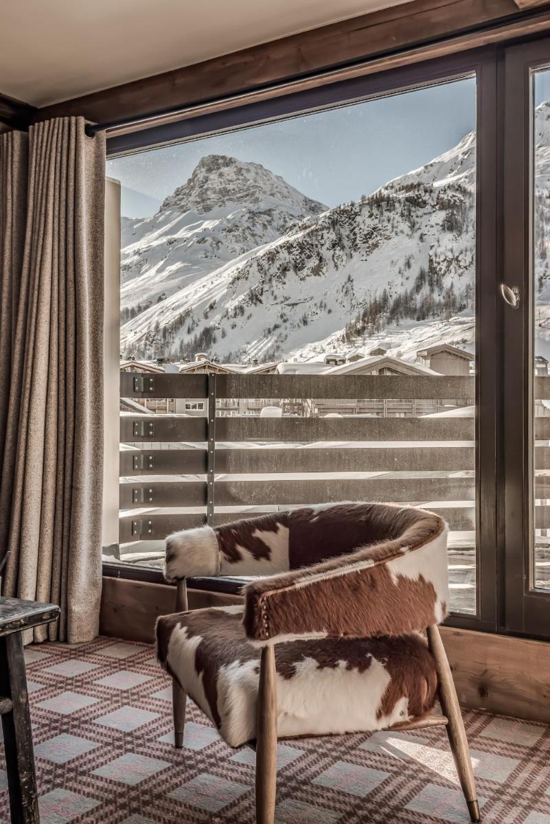 Vue générale sur la montagne ou vue sur la montagne depuis l'appart'hôtel