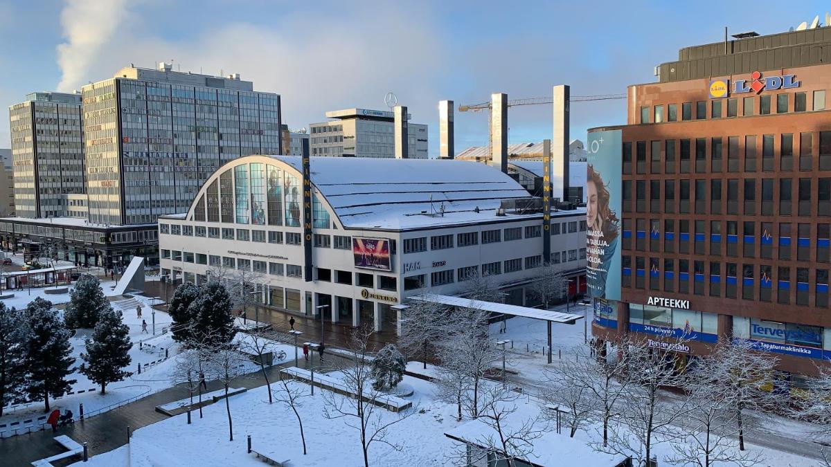 2ndhomes Luxury 1BR Kamppi Center Apartment with Sauna and Big Terrace - Housity