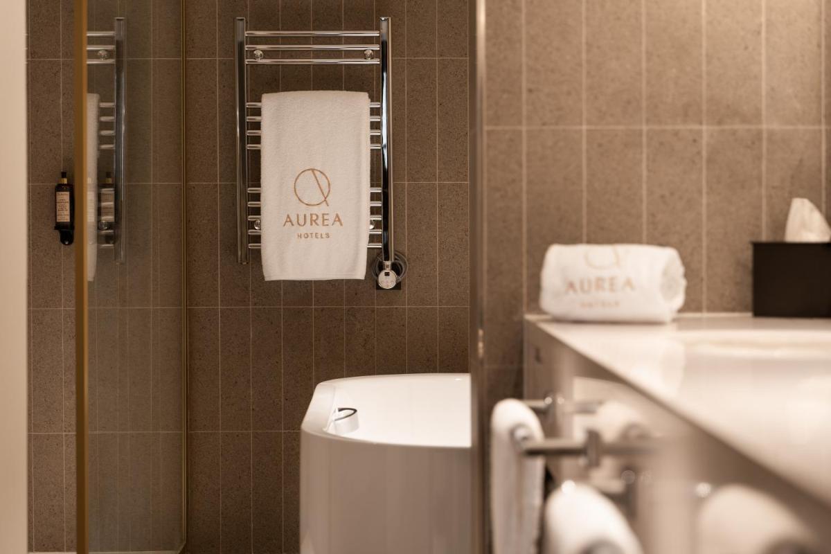 Un baño de Áurea Palacio de Correos by Eurostars Hotel Company