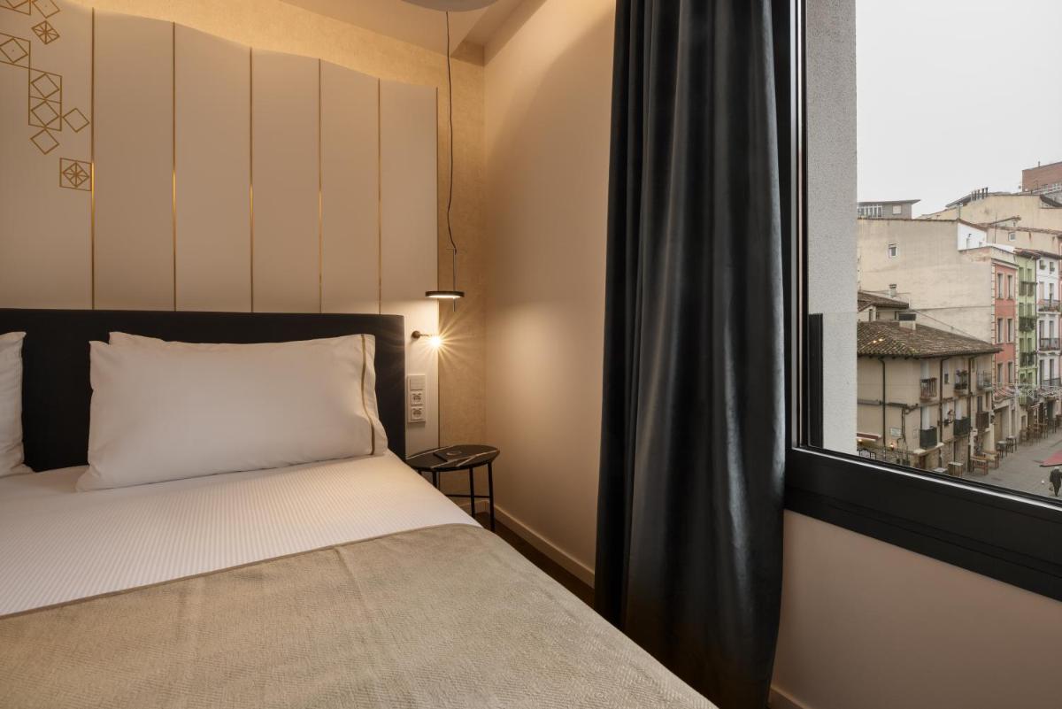 Cama o camas de una habitación en Áurea Palacio de Correos by Eurostars Hotel Company
