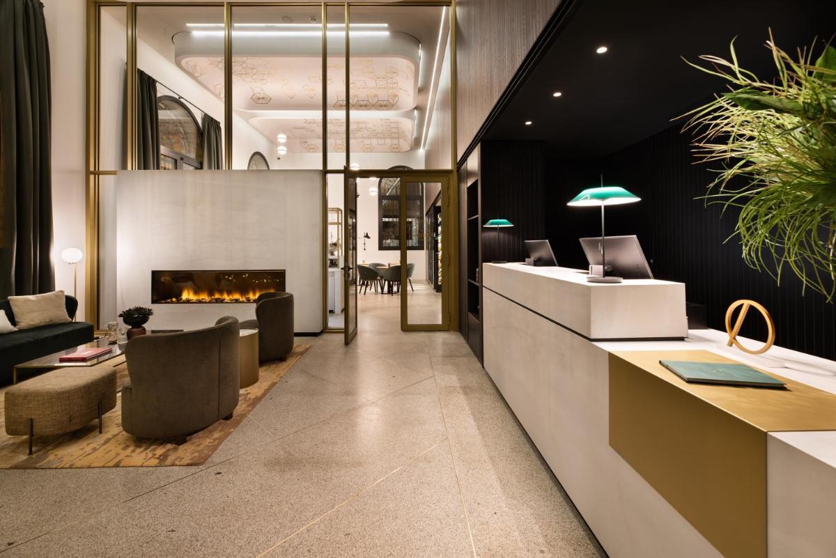 Zona de estar de Áurea Palacio de Correos by Eurostars Hotel Company