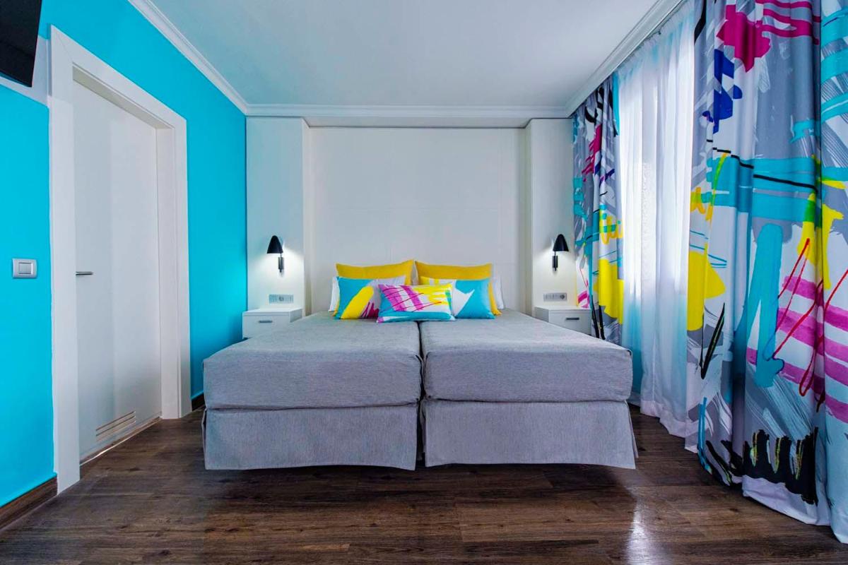 Cama o camas de una habitación en Spring Hotel Bitácora