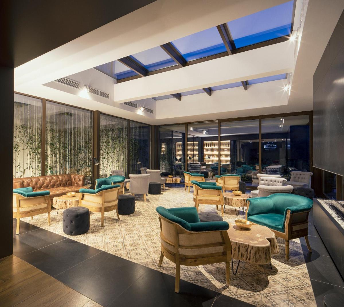 Zona de estar de Mas Salagros EcoResort & SPA