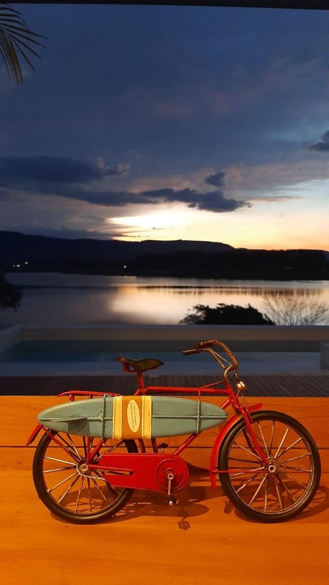 @morro.redondo - A casa Azul e seu Pôr do Sol - Housity