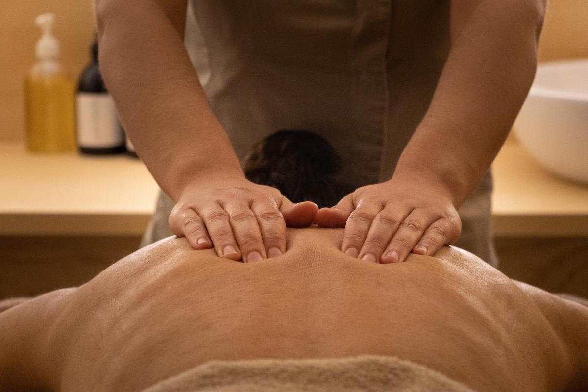 O spa e/ou outras comodidades de bem-estar em Hotel Meira