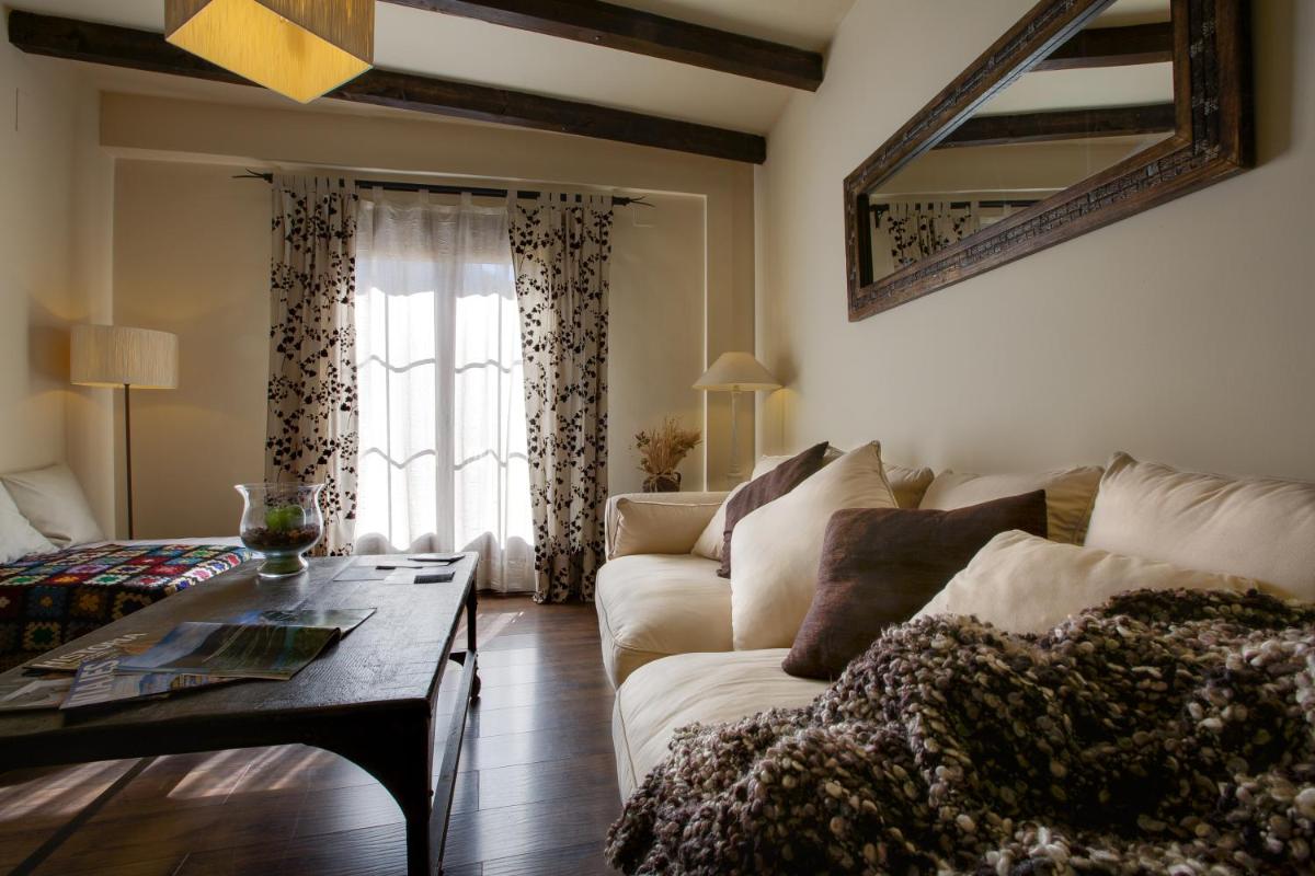 Zona de estar de La Posada del Casar