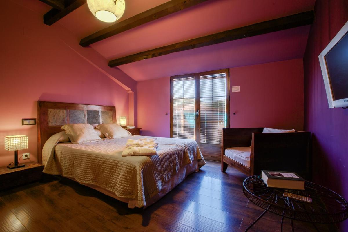 Cama o camas de una habitación en La Posada del Casar