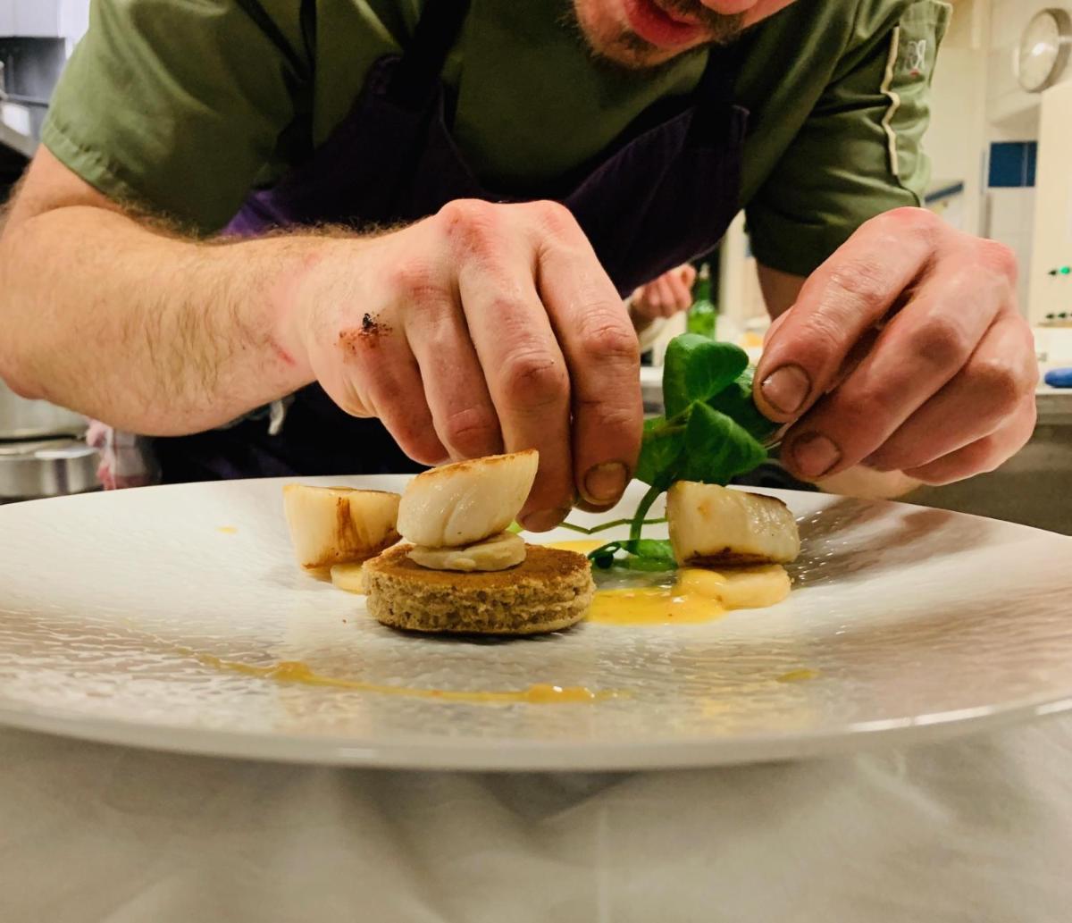 Nourriture dans l'hôtel ou à proximité