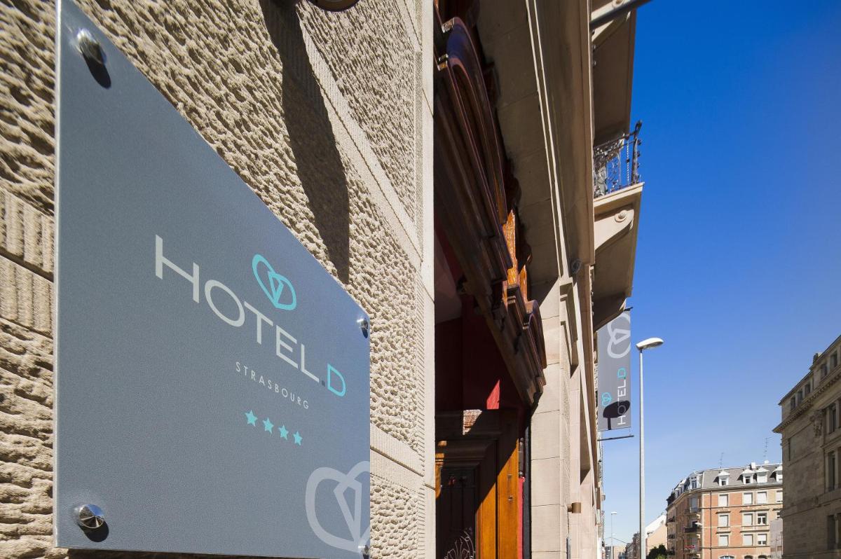 Certificat, récompense, panneau ou autre document affiché dans l'établissement Hotel D - Strasbourg