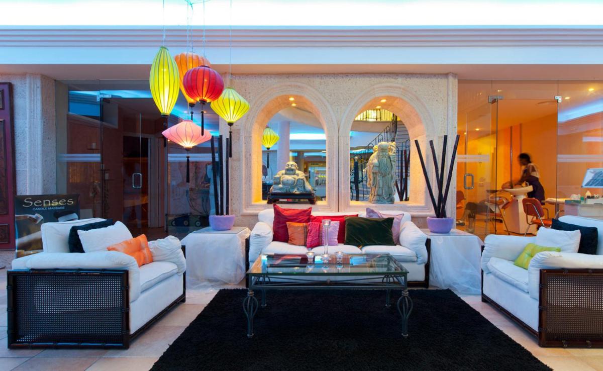 Zona de estar de Lago Garden Apart-Suites & Spa Hotel