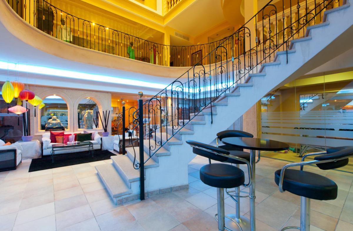 Zona de estar de Lago Garden Apart-Suites & Spa Hotel