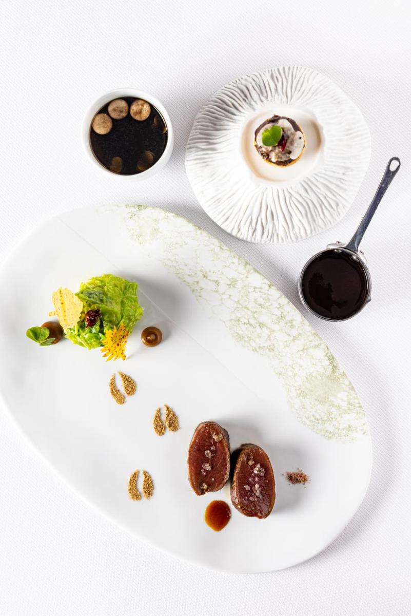 Nourriture dans l'hôtel ou à proximité