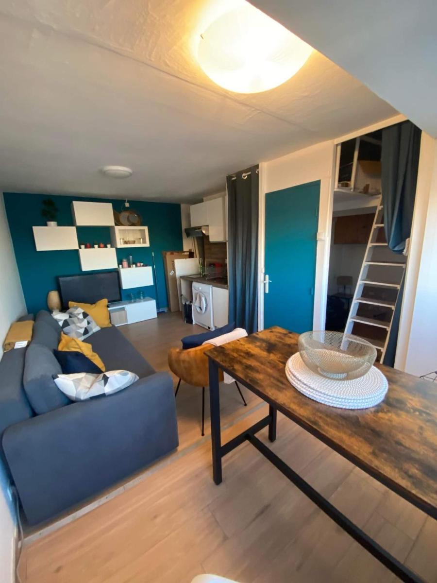 Suitetrails - Appartement T2 27m² meublé vue mer, 50m de la plage