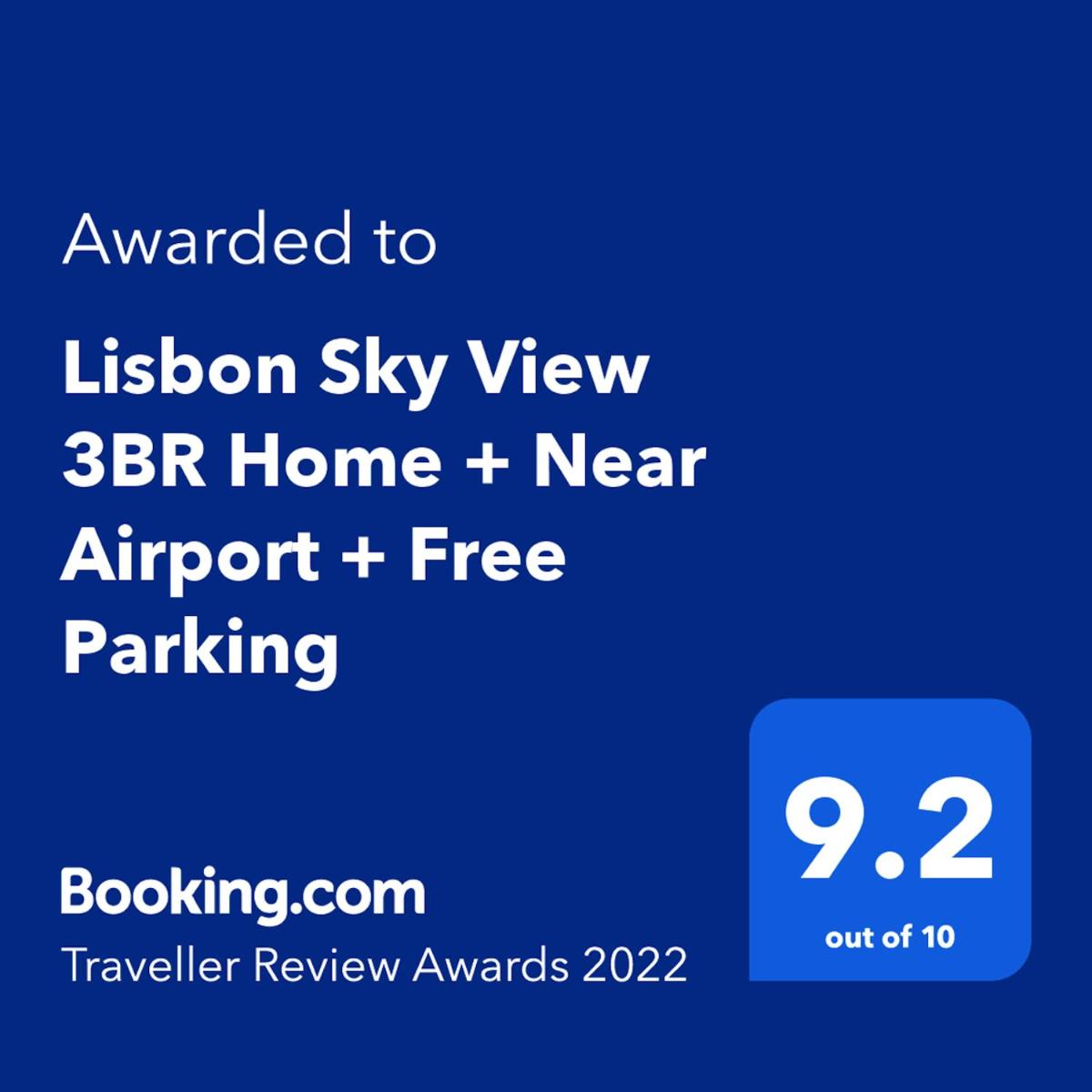 Lisbon Sky View 3BR Home + Near Airport + Free Parking - Housity