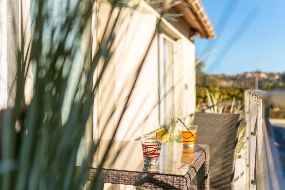 Balcon ou terrasse dans l'établissement La Bastide Gourmande