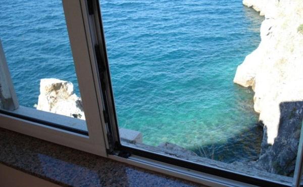 Holiday house in Vrbnik with sea view, terrace, air conditioning, W-LAN 3672-1 - Housity