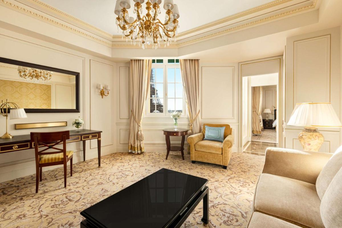 Coin salon dans l'établissement Shangri-La Paris