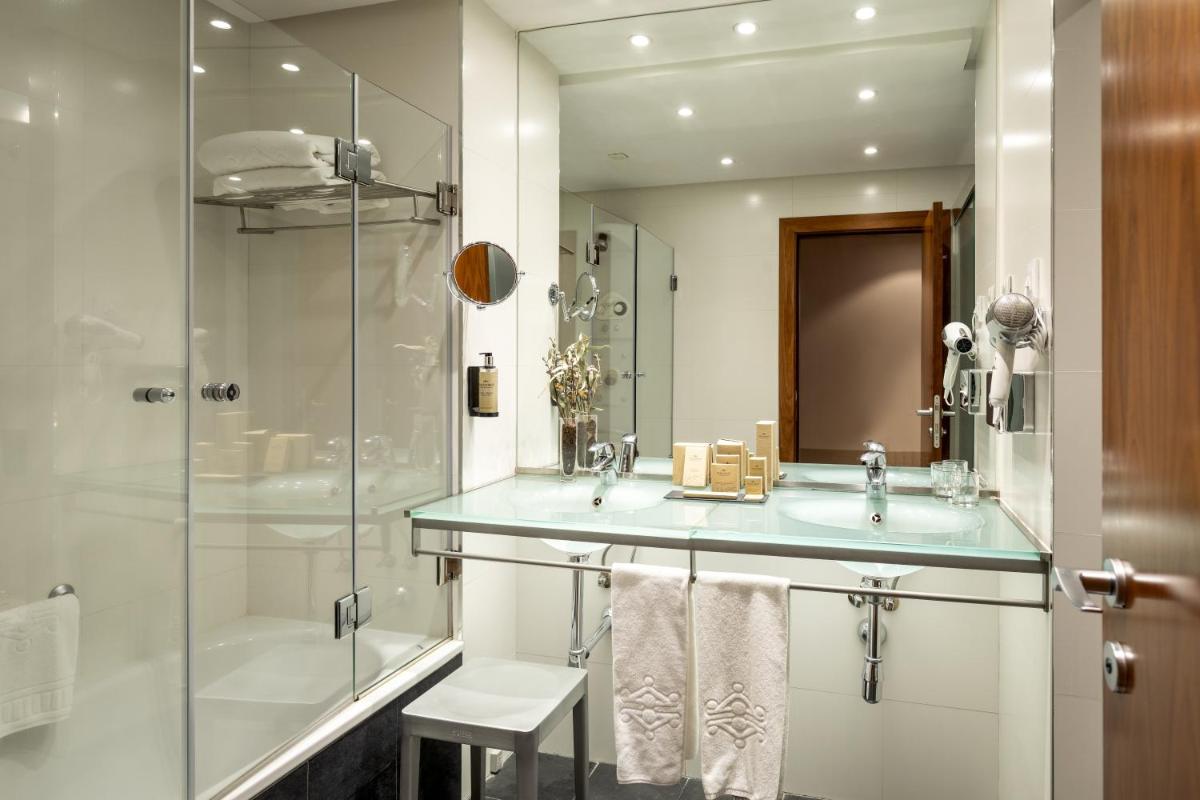 Un baño de Parador de La Granja