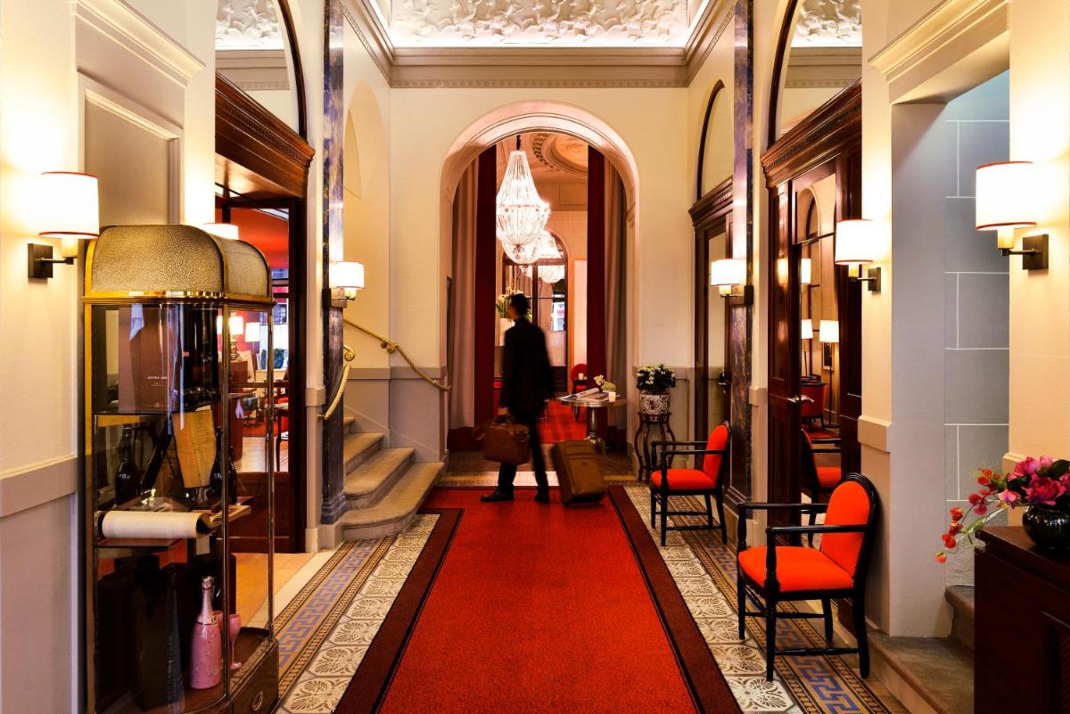 Coin salon dans l'établissement Carlton Hotel Lyon - MGallery Collection
