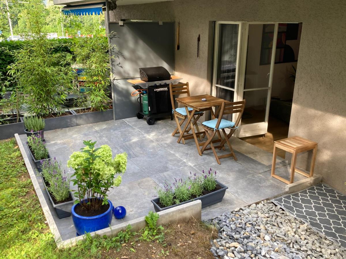 Suitetrails - Furnished studio with garden Seefeld I Tiefenbrunnen